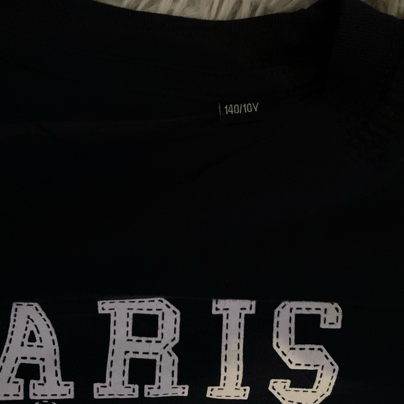 Boys Paris Souvenir Shirt. Size French 140 or boys size 10. - Picture 3 of 5